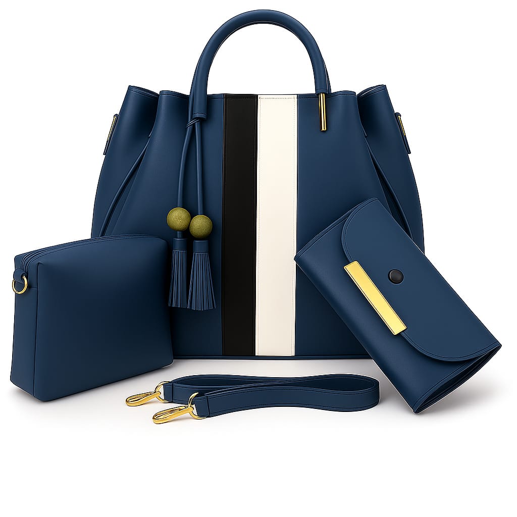 Buy 1 Get 3 – Premium 3-Piece Shoulder Bag Set