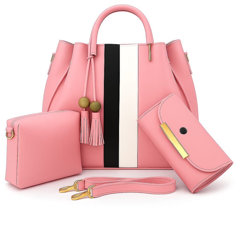 Buy 1 Get 3 – Premium 3-Piece Shoulder Bag Set