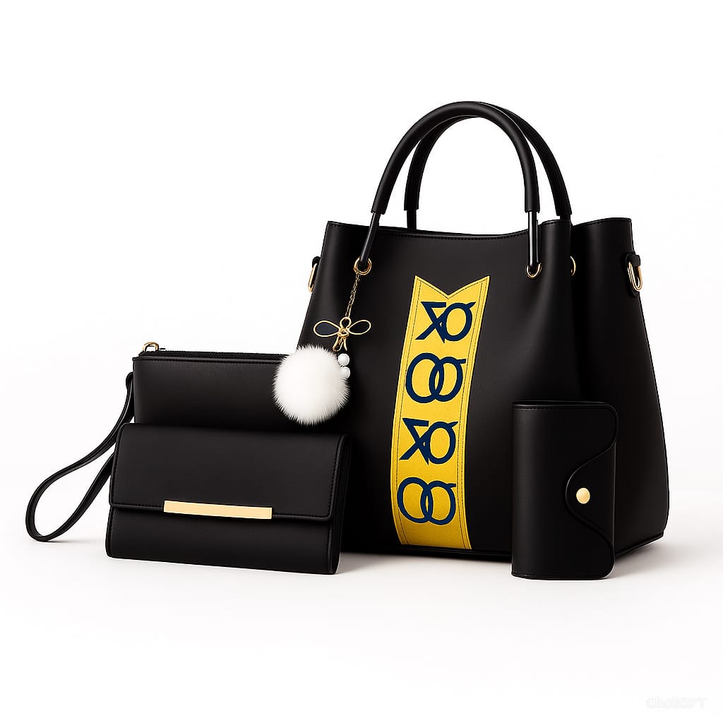 Buy 1 Get 4 – Premium 4-Piece Shoulder Bag Set