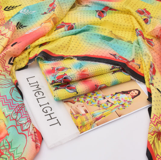 LIMELIGHT – Khaddar All-Over Printed Unstitched 3-Piece Suit