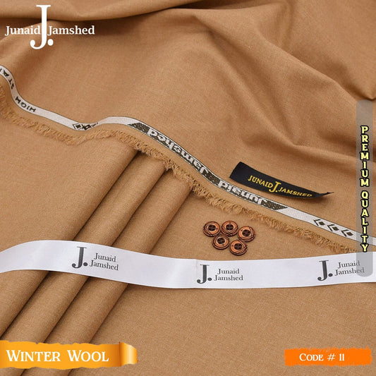 JUNAID JAMSHED (J.) – Men’s Luxury Soft Wool – Premium Unstitched Fabric