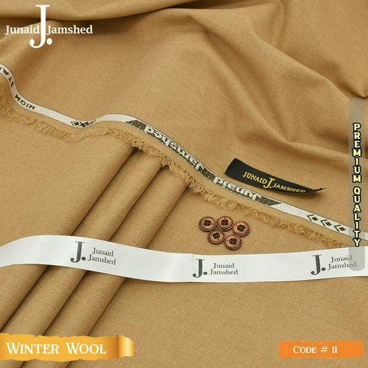 JUNAID JAMSHED (J.) – Men’s Luxury Soft Wool – Premium Unstitched Fabric