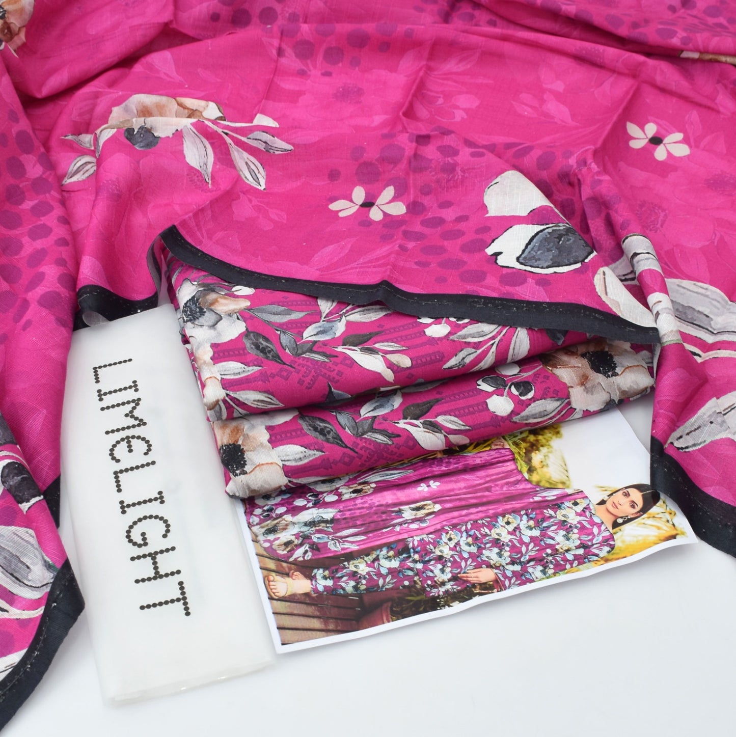 LIMELIGHT – Khaddar All-Over Printed Unstitched 3-Piece Suit