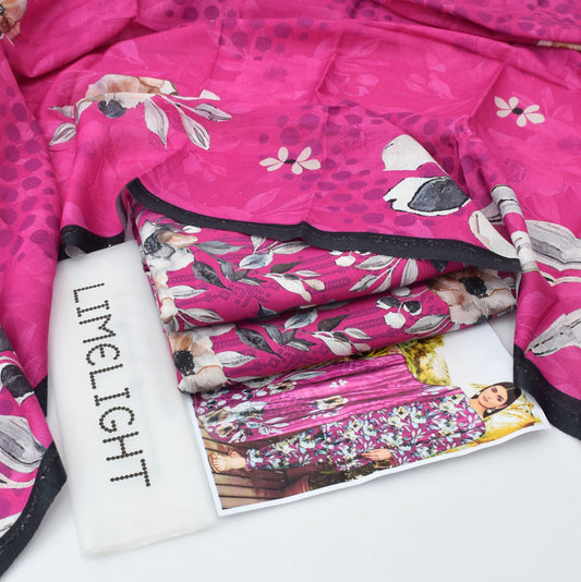 LIMELIGHT – Khaddar All-Over Printed Unstitched 3-Piece Suit