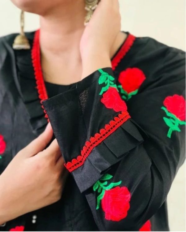 Silk Fancy Gown 3-Piece Set – Elegant & Timeless